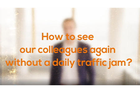 How to see our colleagues again without a daily traffic jam